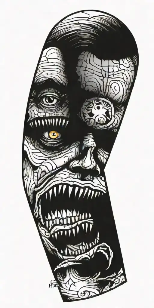 penny wise  tattoo design idea