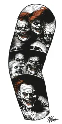 penny wise  tattoo design idea