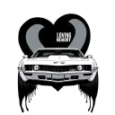 Camaro in loving memory tattoo design idea