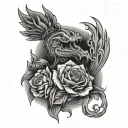 Central Cee tattoo design idea