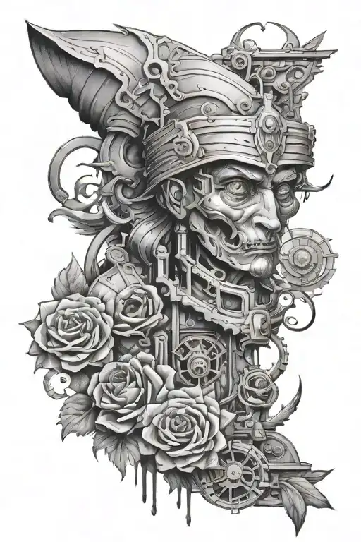 sleeve based on 1984  tattoo design idea