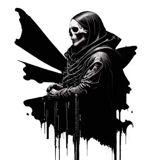 Death Stranding tattoo design idea