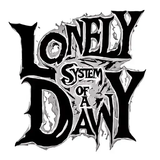 Lonely Day System Of A Down tattoo design idea