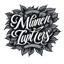 manly biblical verses tattoo design idea