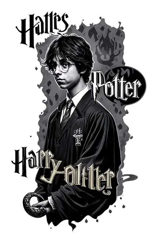 harry potter always tattoo design idea