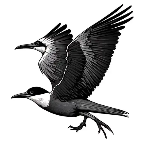 Frigate Bird tattoo design idea