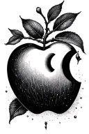 apple tree tattoo design idea