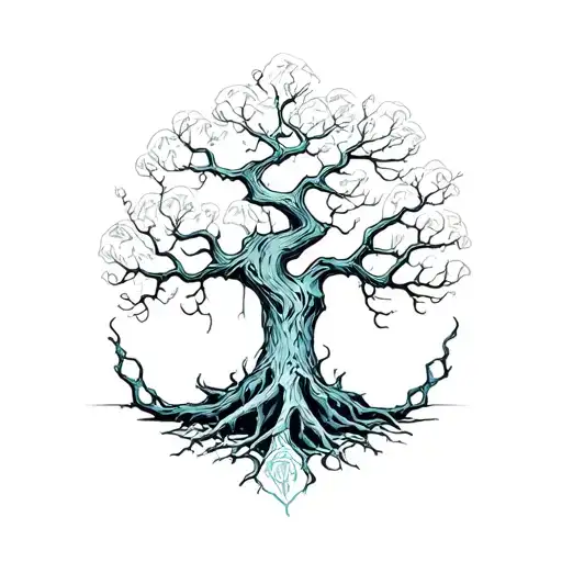 Poison tree 999 tattoo design idea