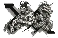 bushido code tattoo tattoo design idea