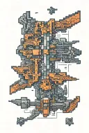 minecraft tattoo design idea