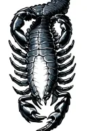 scorpion tattoo design idea