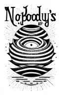 "Nobody's Bitch" Science inspired tattoo featuring the fibonacci sequence, horizontal lines, alchemical element symbols, dotted lines tattoo design idea