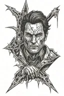 alan wake tattoo design idea