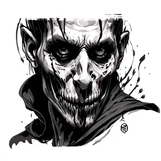 Sandman tattoo design idea