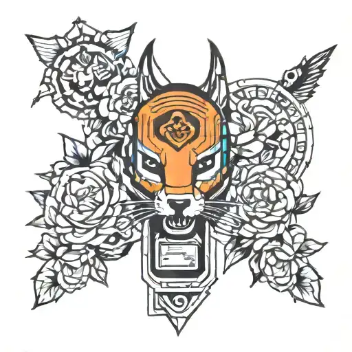 frank ocean inspired design tattoo design idea