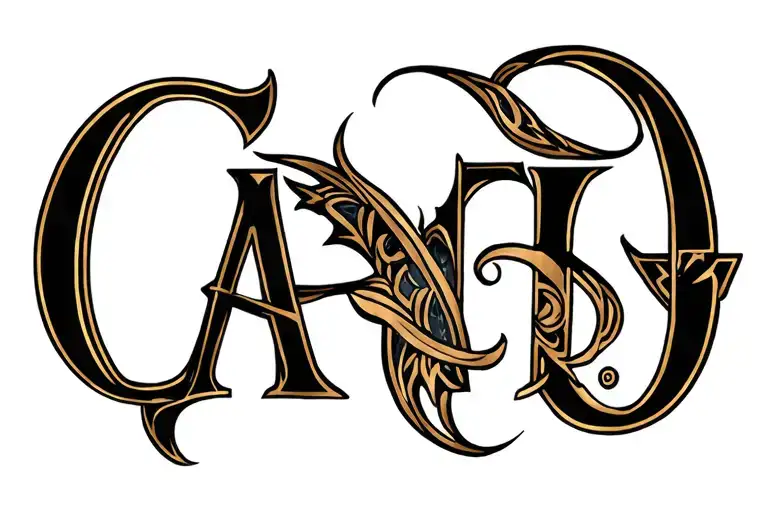Cincy Arts logo tattoo design idea