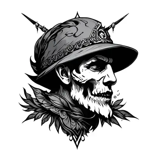 nomad tattoo design idea