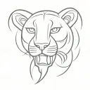 jaguar warrior tattoo design idea