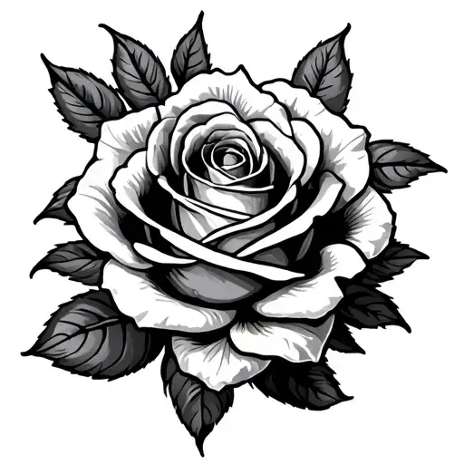 Dominican Republic bayahibe rose  tattoo design idea