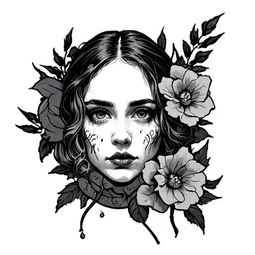 Hadestown tattoo design idea