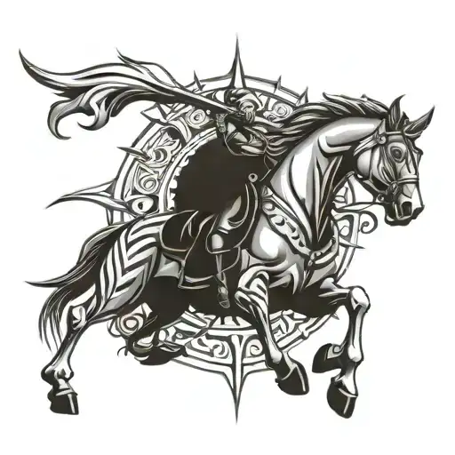 name Lancer tattoo design idea