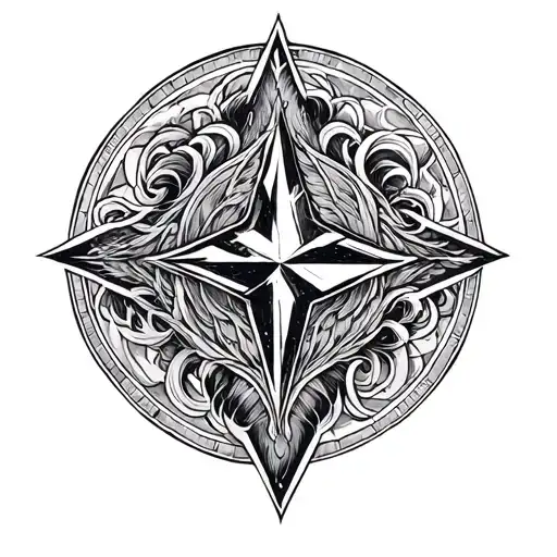 gemini scorpio virgo star sign tattoo design idea