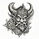 Ravana tattoo design idea