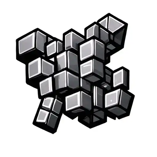 Tetris tattoo design idea