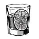 Tequila Shot tattoo design idea