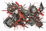 Alamo tattoo design idea