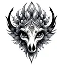 Alebrije tattoo design idea