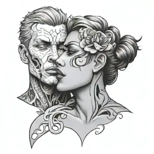 Domestic Violence tattoo design idea