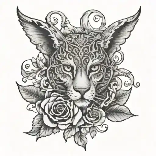 lucki tattoo design idea