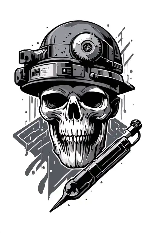 cnc Machinist tattoo design idea