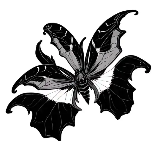Atlas Moth tattoo design idea