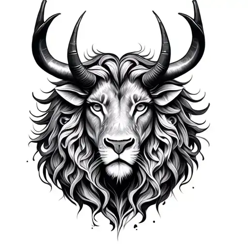 Include the following zodiac symbol, Gemini, Virgo, Leo, Taurus. make it look cool  ake it a very unique tattoo design tattoo design idea