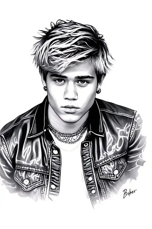 Bieber tattoo design idea