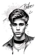 Bieber tattoo design idea