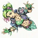Jojo jolyne tattoo tattoo design idea