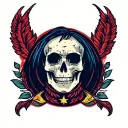 traditional flash design tattoo design idea