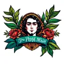 traditional flash design tattoo design idea