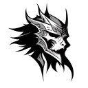 paladin tattoo design idea