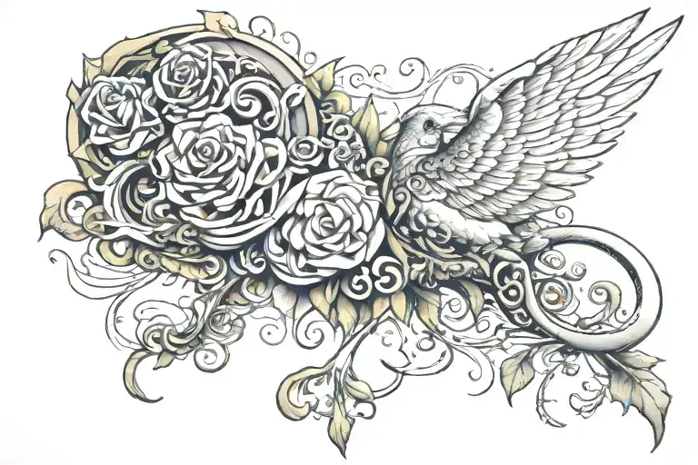 Saxon tattoo design idea