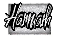 "Hannah" text written tattoo design idea