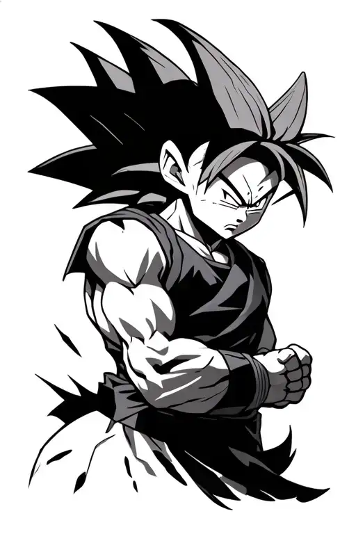 DBZ tattoo design idea