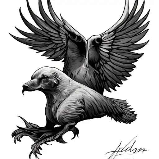 Hudson and Owen  tattoo design idea
