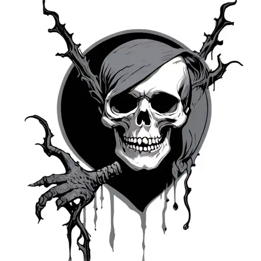Death By A Thousand Cuts tattoo design idea