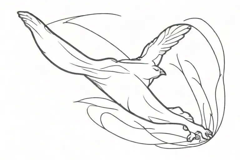 Freefall tattoo design idea