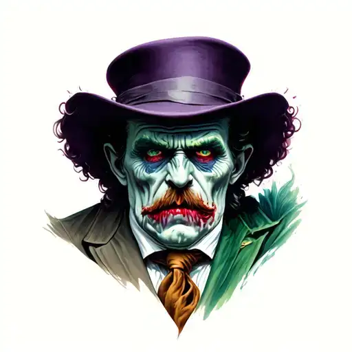 Dr Jekyll and Mr Hyde tattoo design idea