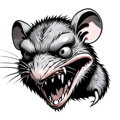 Rat Fink tattoo design idea